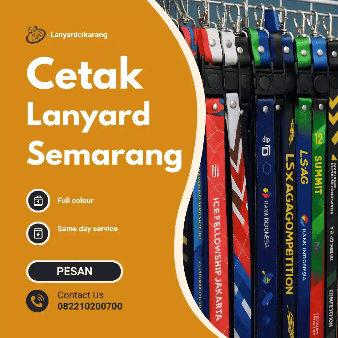 Lanyard Semarang, Vendor Terbaik dan Tips Membuat Tali ID Card Custom